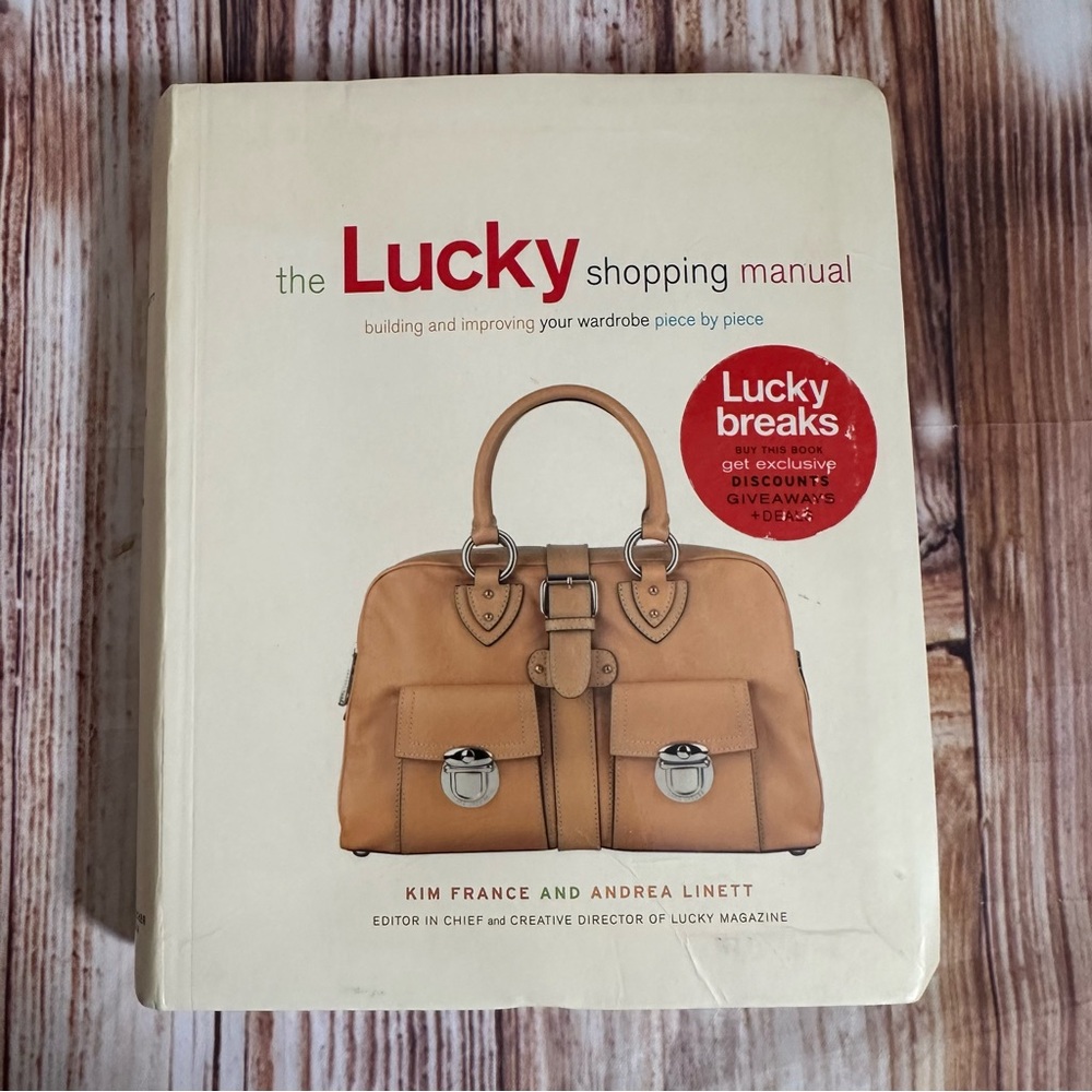 Lucky Shopping Manual By Kim France Andrea Linett 2003 Vtg Y2K Coffee Table Book
